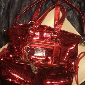 Red Coach Bag!
